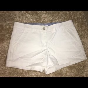 Women’s white khaki shorts